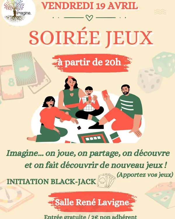 19 avril 2024 - Soirée Jeux