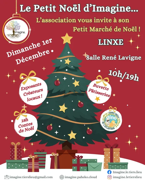 1er décembre 2024 - Imagine... le petit marché de Noël